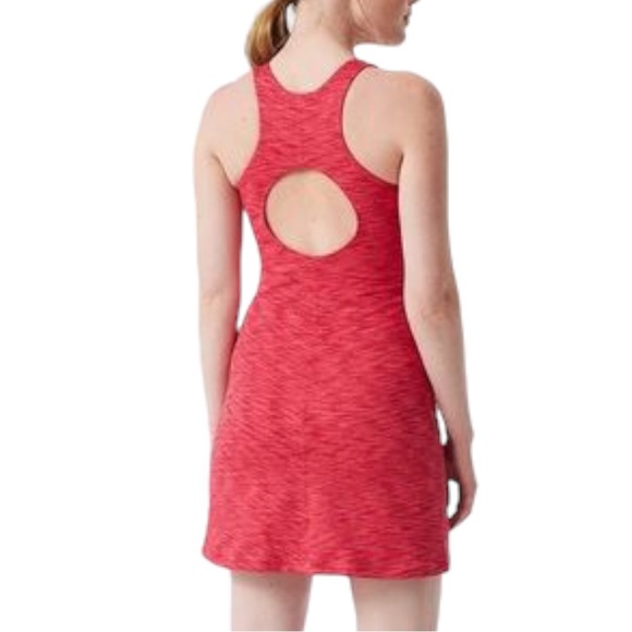 Outdoor Voices Dress Circle Back Exercise Built In Shorts Rose Garden Pink Small - Picture 3 of 8